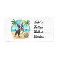 Life’s Better With a Boston Beach Towel