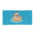 Frenchie Beach Towel